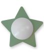 Niermann Ster 6605 salie groene plafondlamp