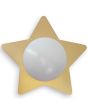 Niermann Ster 6611 goud kleurige stervormige plafondlamp