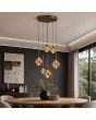 Hanglamp Opus Lux LED brons champagneglas 50cm