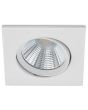 Trio Pamir 650410131 onderaanzicht vierkante witte LED inbouwspot met reflector