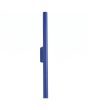ultramarijn blauwe up en down wandlamp van 2,5 cm in diameter en 50 cm in hoogte