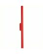 rood buisvormige wandlamp met een diameter van 25 mm en een hoogte van 50 cm