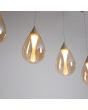 Hanglamp Pear zand 105cm
