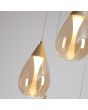 Hanglamp Pear zand 46cm