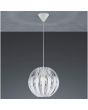 Reality Pumpkin bolvormige hanglamp met een diameter van 30cm van mat en helder acryl