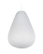 Casalum Janine R36241001 hanglamp van wit textiel