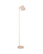 Reality Blake R42111166 zandkleurige oplaadbare vloerlamp met metalen spot als kap en touchdimmer op de paal