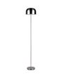Reality Jeff R49151107 staal kleurige oplaadbare vloerlamp