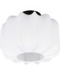 Casalum Madleine R61971001 plafonniere van wit textiel