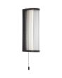 Wandlamp Rue LED zwart 35cm
