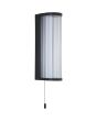 Wandlamp Rue LED zwart 35cm