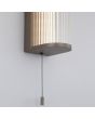 Wandlamp Rue LED brons 45cm