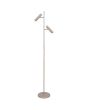 Freelight Undici S3702C creme vloerlamp met twee GU10 35mm spots van 15cm lang