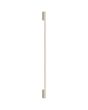 Smalle beige wandlamp Sappo van 150 cm lang met LED voor indirect licht