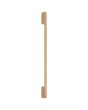 Thoro Sappo TH.202 goudkleurige slanke wandlamp van 120cm voor indirect licht