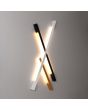 Thoro Sappo TH.202 sfeerfoto van drie slanke wandlampen voor indirect licht speels gemonteerd