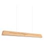 Hanglamp Sollux Skog met 120cm lange eikenhouten balk met geintegreerde LED naar onder