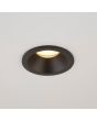 ingebouwd brandende zwart verdiepte IP65 inbouwspot voor de badkamer met een diameter van 85mm