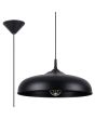 Sollux Gina SL.1330 zwart metalen hanglamp