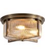Plafondlamp Sophie badkamer messing 35cm