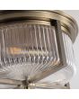Plafondlamp Sophie badkamer messing 35cm