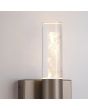 Wandlamp LED badkamer brons kristal 17cm