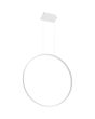 Thoro Rio TH.117 witte cirkelvormige hanglamp met een diameter van 78cm