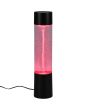 Trio Tornado R50751032 cilindervormige kinderlamp gevuld met water met draaiende tornado en rood licht