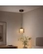 Hanglamp Tumblers LED brons champagneglas 15cm