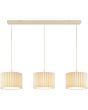 Hanglamp Velin beige 109cm