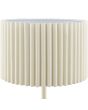 Vloerlamp Velin beige 150cm