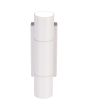 Bovenaanzicht Trio Yamuna witte cilindervormige up down wandlamp voor buiten van 23cm hoog voor smalle GU10 35mm lampjes