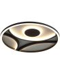 Brandende Searchlight Zendisk plafonniere van 39cm in diameter met gevormde LED balken
