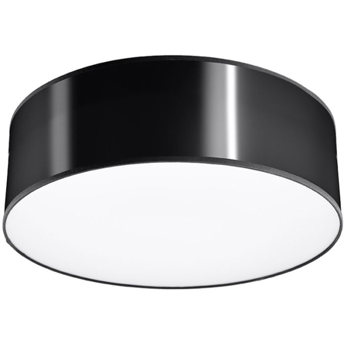 Sollux Arena SL.0127 zwarte plafonniere