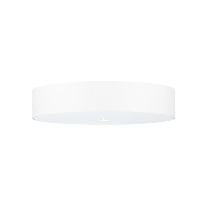 Sollux Skala SL.0809 grote witte plafondlamp van textiel