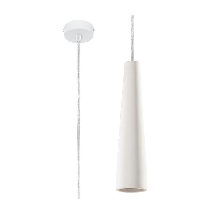 Sollux Electra SL.0845 overschilderbare hanglamp