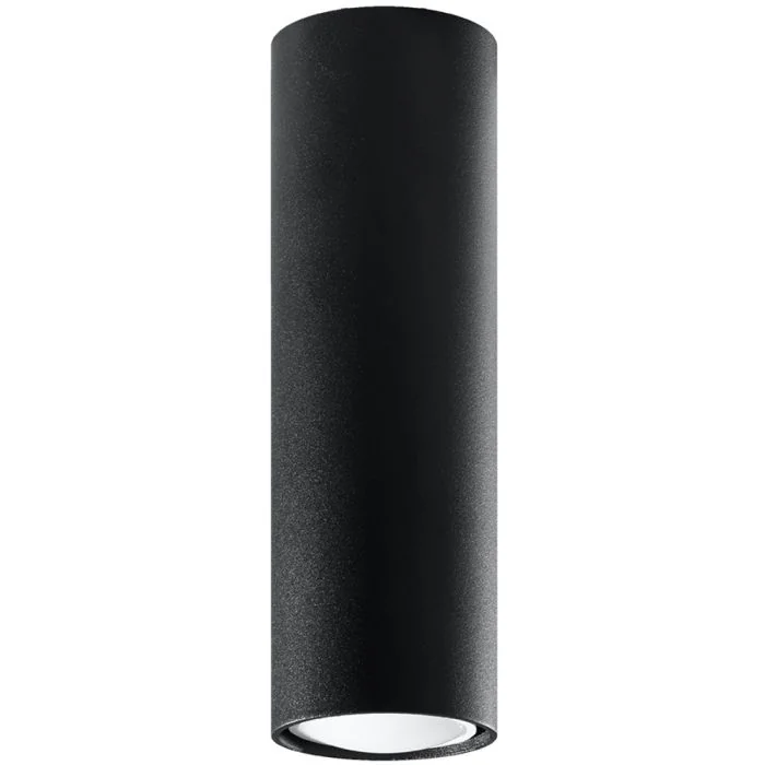Sollux Lagos SL.1001 zwarte buis plafondlamp