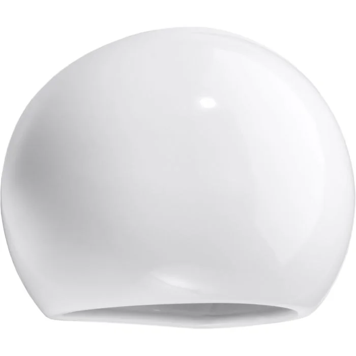 Sollux Globe SL.1026 glanzend witte wandlamp
