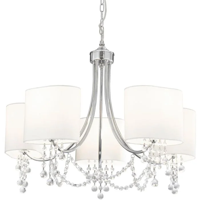Searchlight Nina 1055-5cc kroonluchter