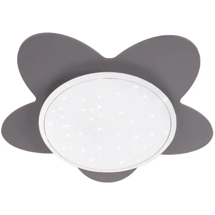 Elobra Bloem sterrenlicht zilver 138120 kinderplafondlamp