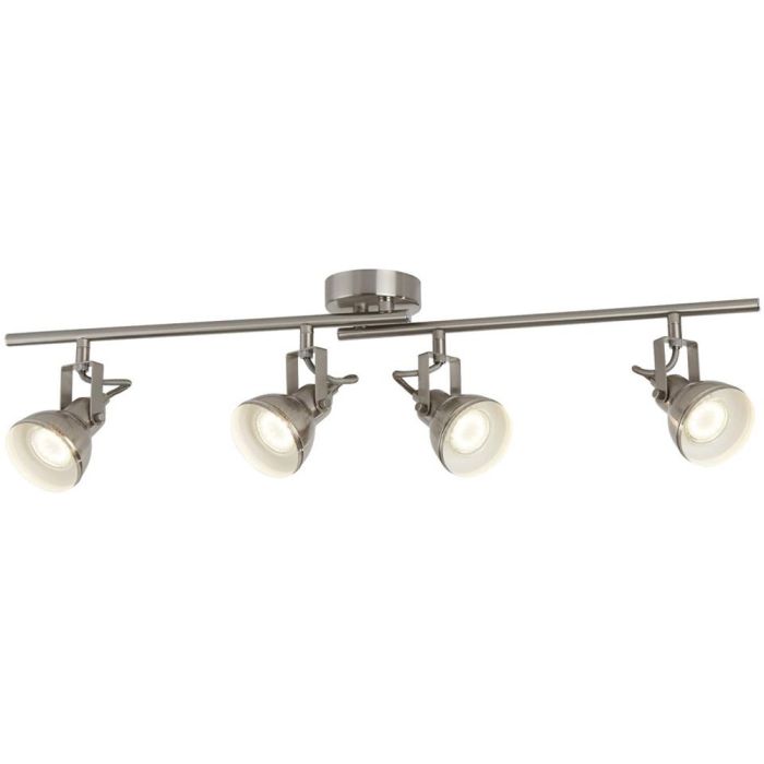 Searchlight Focus 1544SS staal kleurige spot van metaal