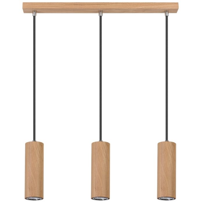 Spotlight Pipe 1551374 eikenhouten hanglamp