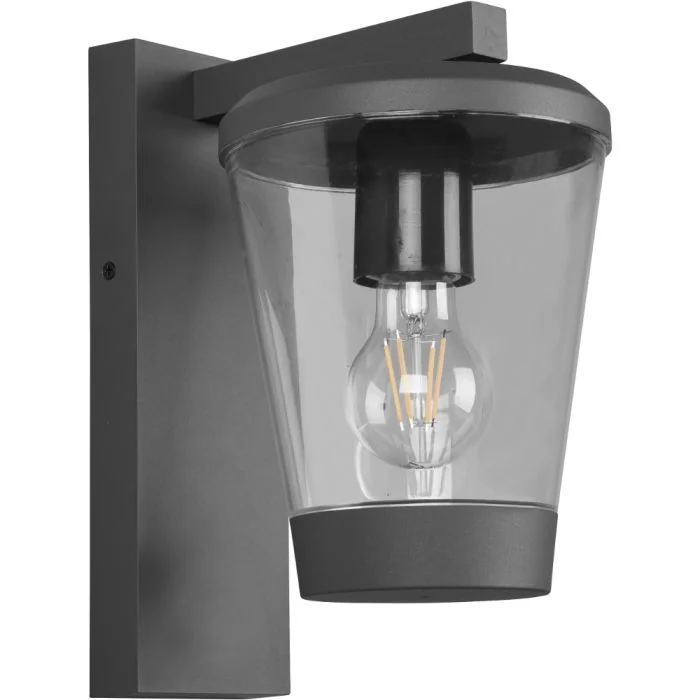 Trio Cavado 21106142 antraciet grijze wandlamp voor buiten