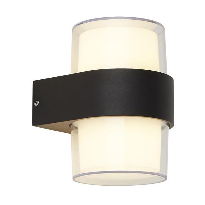 Searchlight Pittsburgh 25123-2BK zwarte buitenlamp