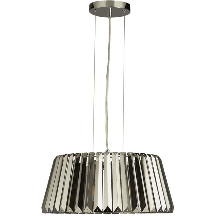Searchlight Tiara 2895-5SM rookglazen hanglamp