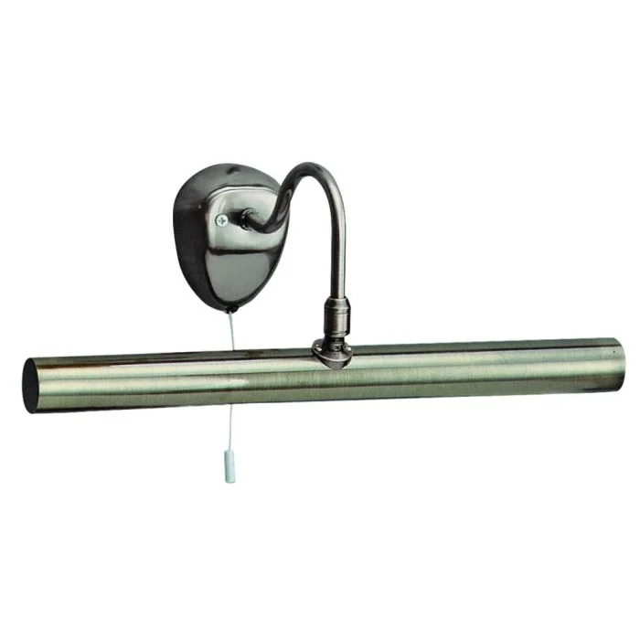Searchlight Malaga 3008AB antiek bronzen schilderijlamp