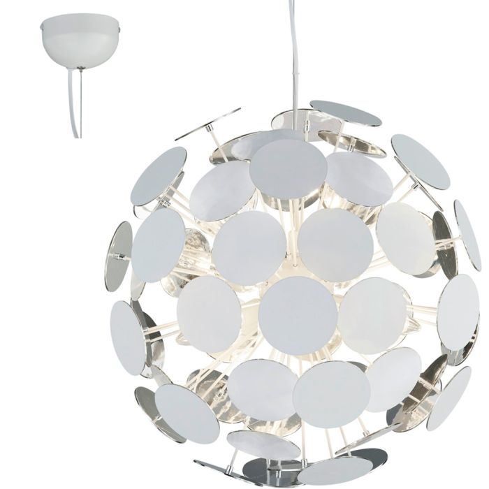 Trio Discalgo 309900631 mat witte hanglamp