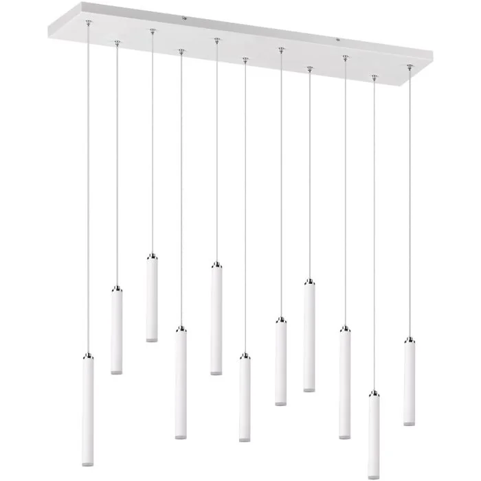 Trio Tubular 321611131 mat witte buizen hanglamp