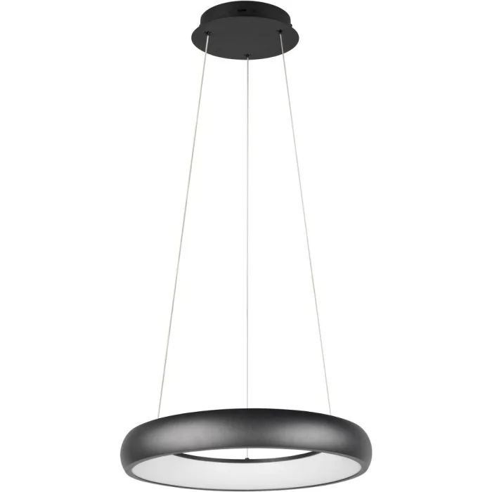 Trio Cardona 349614532 zwarte ringvormige hanglamp