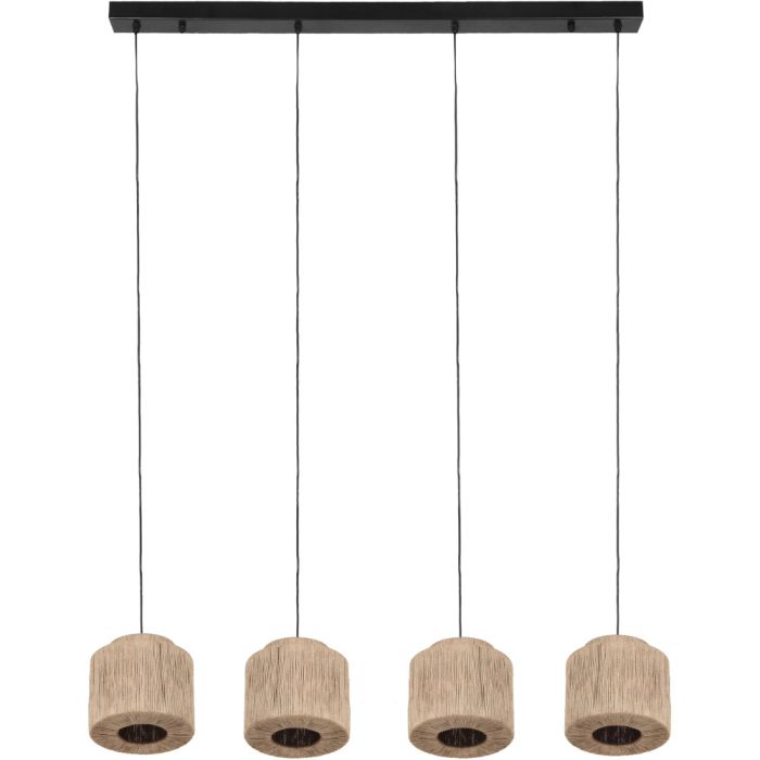 Trio Smilla 366800436 hanglamp van jute